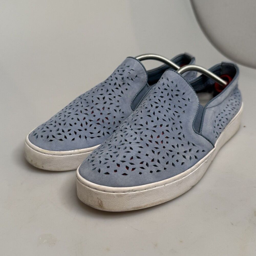 Vionic Splendid Midi Perf Slip-On Women’s 9 Leather Sneakers UK 7 EU 41 Orthotic - Picture 2 of 15